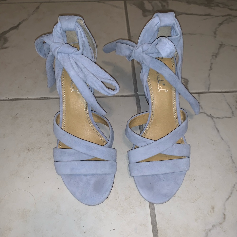 Splendid light blue sandals ONLY WORN ONCE